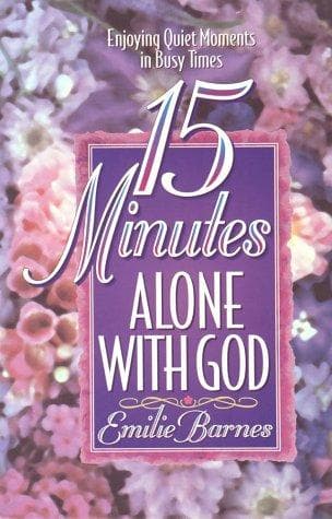 Cover image for 15 minutes alone with God