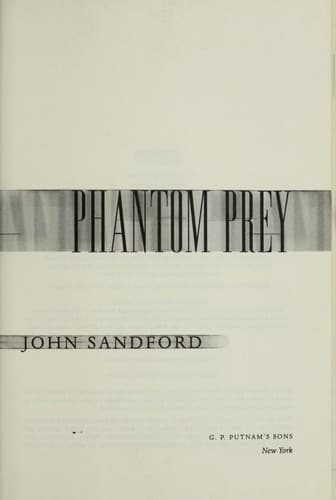 Cover image for Phantom prey