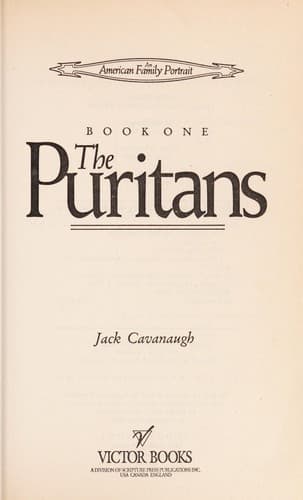 Cover image for The puritans