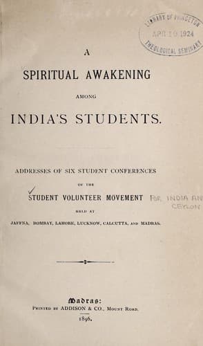 A spiritual awakening among India's students