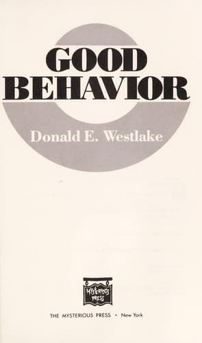 Cover image for Good behavior
