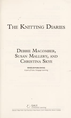 Cover image for The knitting diaries