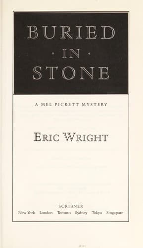 Cover image for Buried in stone