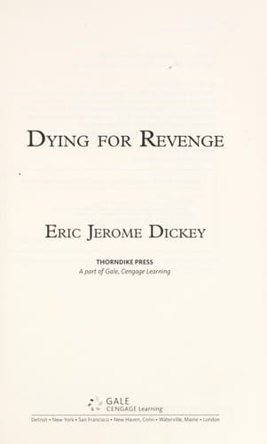 Cover image for Dying for revenge