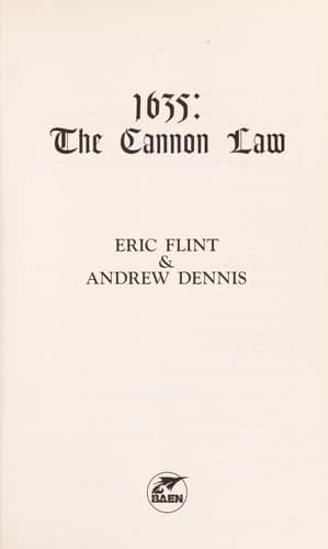 Cover image for 1635: The Cannon Law