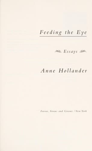 Cover image for Feeding the eye