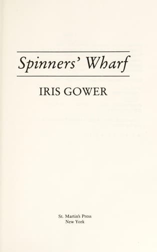 Cover image for Spinners' wharf
