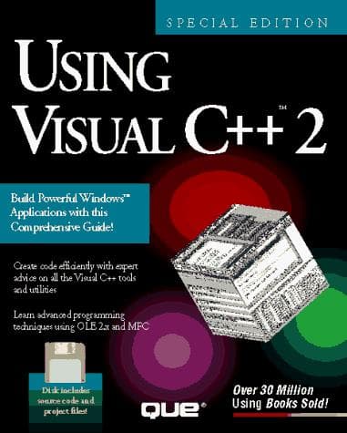Cover image for Using Visual C++/Book and Disk (Special Edition Using)
