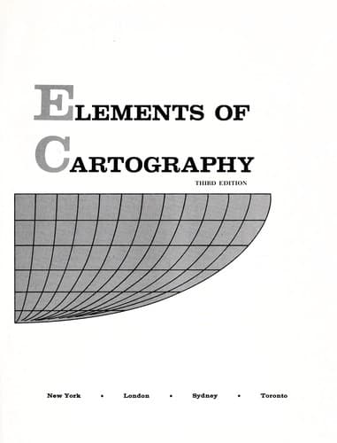 Cover image for Elements of cartography