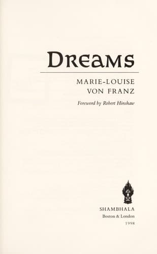 Cover image for Dreams