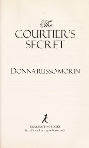 Cover image for The courtier's secret