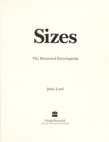 Cover image for Sizes
