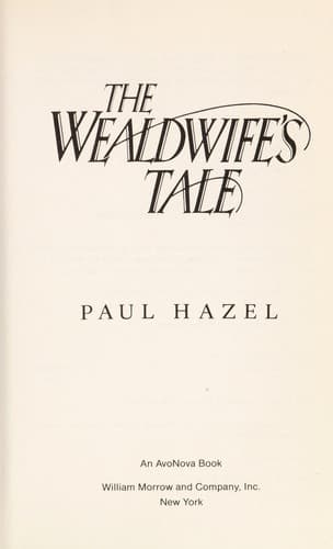 Cover image for The wealdwife's tale