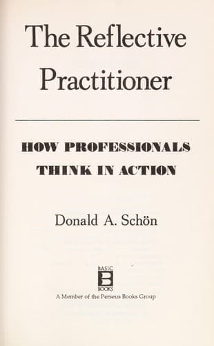 Cover image for The reflective practitioner