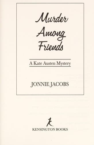 Cover image for Murder among friends
