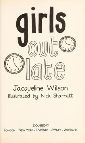 Cover image for Girls out late