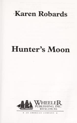 Cover image for Hunter's moon