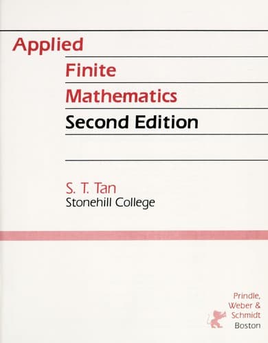 Cover image for Applied finite mathematics