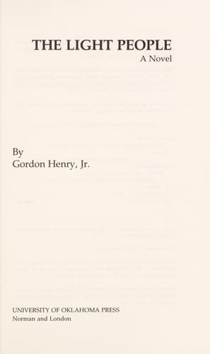 Cover image for The light people