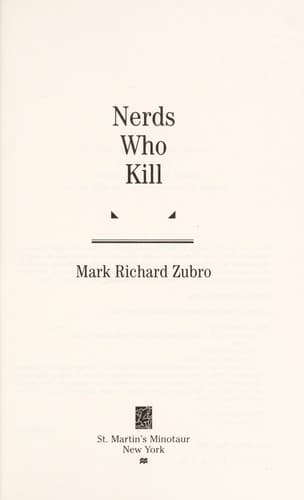 Cover image for Nerds who kill