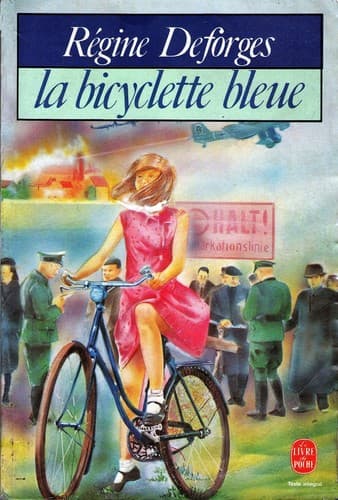 Cover image for La bicyclette bleue