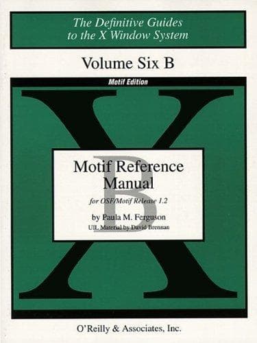 Cover image for Motif Reference Manual