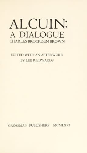 Cover image for Alcuin