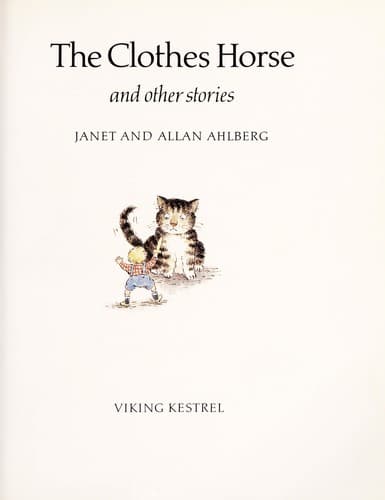 Cover image for The clothes horse and other stories