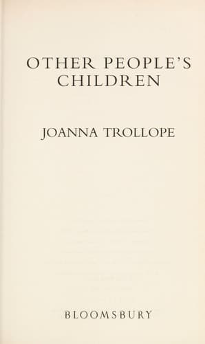 Cover image for Other people's children