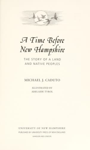 Cover image for A Time Before New Hampshire