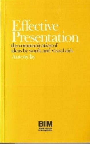 Cover image for Effective presentation