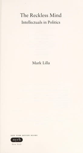 Cover image for The reckless mind
