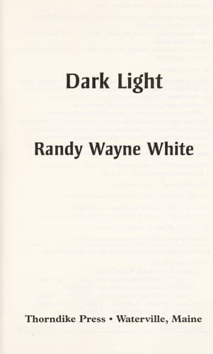 Cover image for Dark light