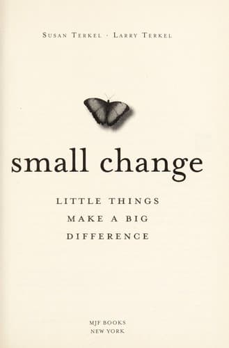 Cover image for Small change