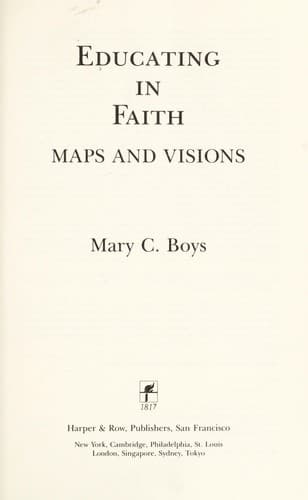 Cover image for Educating in faith