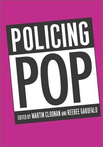 Cover image for Policing Pop (Sound Matters)