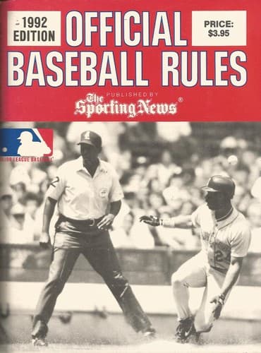 Cover image for Official Baseball Rules