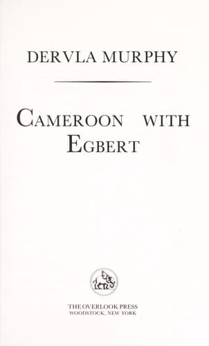 Cover image for Cameroon with Egbert