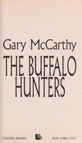 Cover image for The Buffalo Hunters.