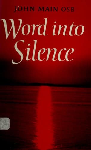 Cover image for Word into silence