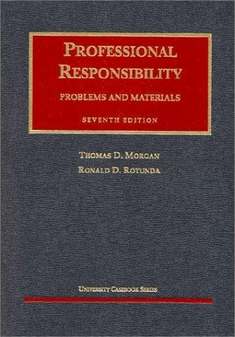 Cover image for Professional Responsibility