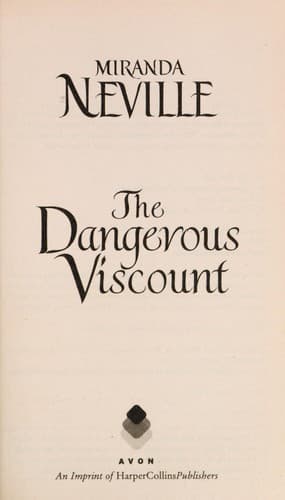 Cover image for The dangerous viscount