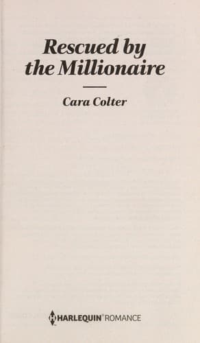 Cover image for Rescued by the Millionaire
