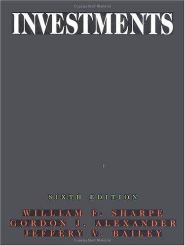 Cover image for Investments (6th Edition)
