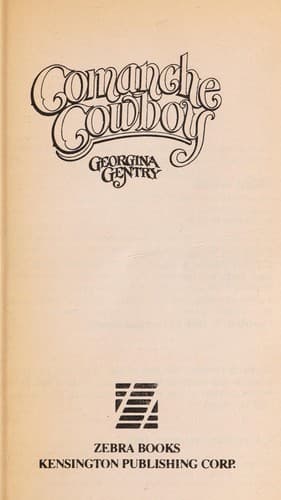 Cover image for Comanche Cowboy