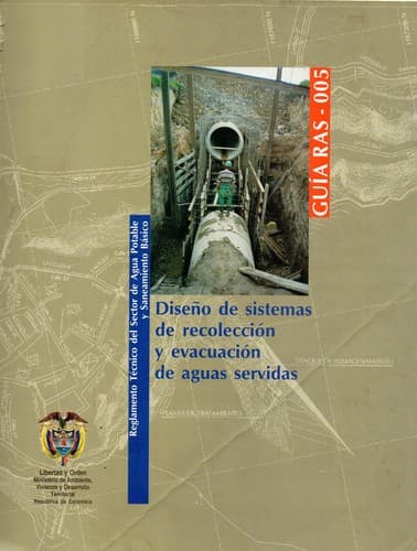 Diseño de sistemas de recolección y evacuación de aguas servidas