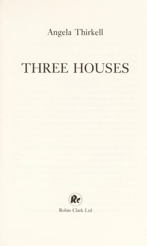 Cover image for Three Houses