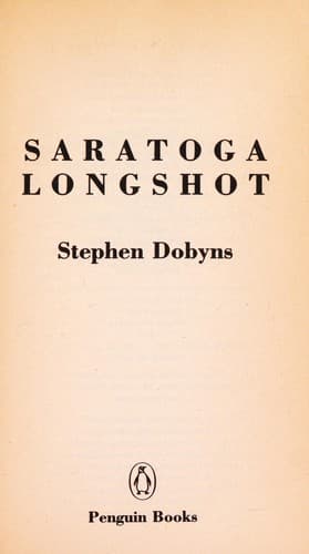 Cover image for Saratoga longshot
