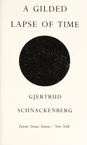 Cover image for A gilded lapse of time