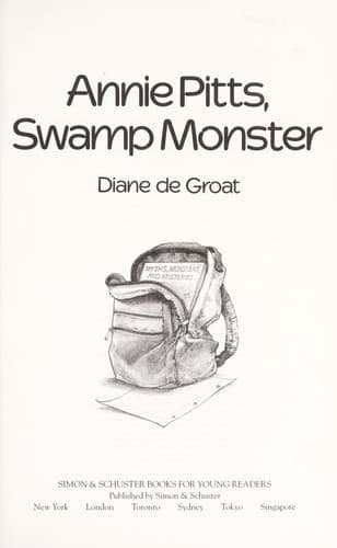 Cover image for Annie Pitts, swamp monster